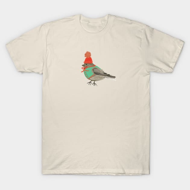 Cutie House Finch T-Shirt by EmilyLaurelHarris